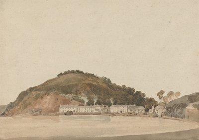 Headland on the Coast of South Devon, Possibly Shaldon by Thomas Girtin